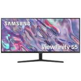 Monitor LED Samsung ViewFinity S5 LS34C500GAUXEN, 34inch, 3440x1440, 5ms GTG, Black