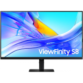 Monitor LED Samsung ViewFinity S8 LS37D800UAUXEN, 37 inch, 3840 x 2160 pixeli, 5 ms, Black