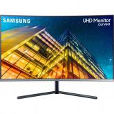 Monitor LED Curbat Samsung U32R592CWR, 32inch, 3840x2160, 4ms GTG, Black-Grey