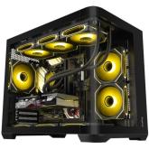 Carcasa Segotep Lumi 3S Black, Fara sursa