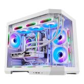 Carcasa Segotep Lumi 3T White, Fara sursa