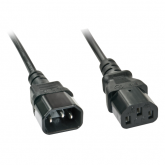 Cablu de alimentare Lindy 30331, C14 - C13, 2m, Black