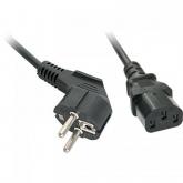 Cablu alimentare Lindy LY-30336, Schuko - IEC 320 C13 Female, 3m, Black