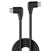 Cablu de date Lindy 32009, USB-C male - USB-C male, 1m, Black