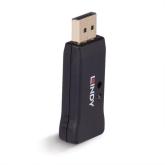 Adaptor Lindy emulator LY-32118, DisplayPort male - DisplayPort female, Black