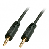 Cablu audio Lindy 35643, 3.5mm jack - 3.5mm jack, 3m, Black