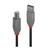 Cablu Lindy 36677, USB-A - USB-B, 10m, Black
