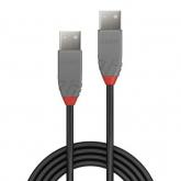 Cablu Lindy LY-36701, USB 2.0 - USB 2.0, 0.5m, Black