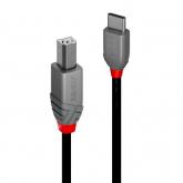 Cablu Lindy 36941, USB-C - USB-B, 1m, Black