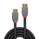 Cablu Lindy Anthra Line 36952, HDMI - HDMI, 1m, Gray