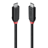 Cablu de date Lindy, USB-C male - USB-C male, 2 m, Black
