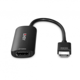 Adaptor Lindy 38329, HDMI male - DisplayPort female, Black