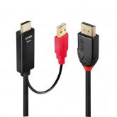 Cablu Lindy LY-41426, HDMI - DisplayPort, 2m, Black