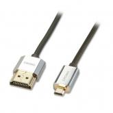 Cablu Lindy LY-41682, HDMI - microHDMI, 2m, Black