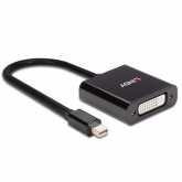 Adaptor Lindy 41736, mini Displayport - DVI, Black