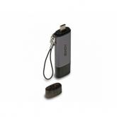 Card Reader Lindy LY-43335, Black-Silver