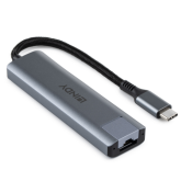 Docking Station Lindy 43422, Gray