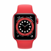 Smartwatch Apple Watch Series 6, 1.57inch, curea silicon, Red-Red