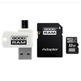 Memory Card MicroSDXC Goodram M1A4 AiO 32GB, Class 10, UHS-I U1 + Adapter