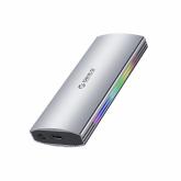 Rack SSD Orico M2R2-G2-SV, RGB LED, USB 3.1 gen 2, M.2, Gray