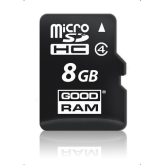 Memory Card MicroSDHC Goodram M400 8GB, Class 4