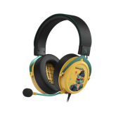 Casti cu microfon A4Tech M595 Renegade Midnight, USB-A, Yellow