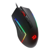 Mouse Optic Redragon Trident Basic, RGB LED, USB, Black
