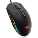 Mouse Optic Redragon Invader RGB, USB, Black