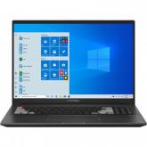 Laptop ASUS VivoBook Pro 16X OLED M7600QE-L2007X, AMD Ryzen 7 5800H, 16inch, RAM 16GB, SSD 1TB, nVidia GeForce RTX 3050 Ti 4GB, Windows 11 Pro, Black