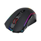 Mouse Optic Redragon Nix, RGB LED, USB/USB Wireless/Bluetooth, Black