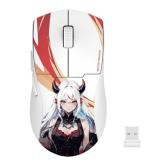 Mouse Optic Redragon K1ng Max Anime, USB/USB Wireless/Bluetooth, White
