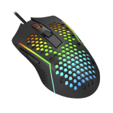 Mouse Optic Redragon Reaping RGB, USB, Black