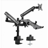 Suport monitor Gembird MA-DA3-02, 17-32inch, Black