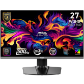 Monitor QD-OLED MSI MAG 272QP QD-OLED X50, 26.5 inch, 2560 x 1440 pixeli, 0.03 ms GtG, Black