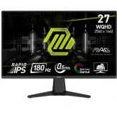 Monitor LED MSI MAG 275QF, 27inch, 2560x1440, 0.5ms GTG, Black