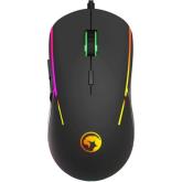 Mouse Optic Marvo G924, RGB LED, USB, Black