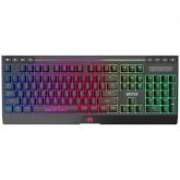 Tastatura Marvo KG880, Rainbow LED, USB, Black