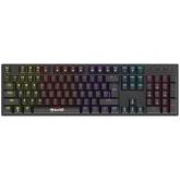 Tastatura Marvo KG905, Rainbow LED, USB, Black