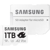 Memory Card microSDXC Samsung PRO Plus Sonic the Hedgehog 1 TB, Class 10, UHS-I U3, V30, A2 + Adaptor SD