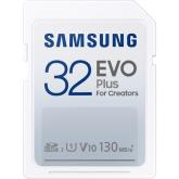 Memory Card SDHC Samsung EVO Plus 32GB, Class 10, UHS-I U1, V10