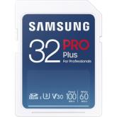 Memory Card SDHC Samsung PRO Plus 32GB, Class 10, UHS-I U3, V30