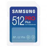 Memory Card SDXC Samsung PRO Plus MB-SD512S/EU 512GB, Class 10, UHS-I U3, V30