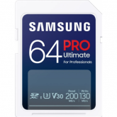 Memory Card microSDXC Samsung PRO Ultimate 64GB, Class 10, UHS-I U3, V30