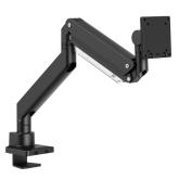Suport monitor Maclean MC-968 Double Arm Monitor Mount with Gas Spring, 17-57 inch, Black