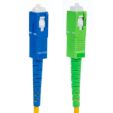 Patch Cord Maclean MCTV-405, SC/APC - SC/UPC, 15m, Yellow