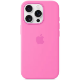 Protectie pentru spate Apple Silicone Case with MagSafe pentru iPhone 16 Pro, Peony