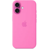 Protectie pentru spate Apple Silicone Case with MagSafe pentru iPhone 16, Peony