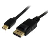 Cablu Startech MDP2DPMM3M, Displayport - mini Displayport, 3m, Black