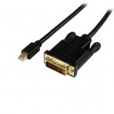 Cablu Startech MDP2DVIMM3BS, mini Displayport - DVI, 0.9m, Black