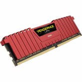 Memorie Corsair Vengeance LPX Red 8GB DDR4-2400MHz, CL14